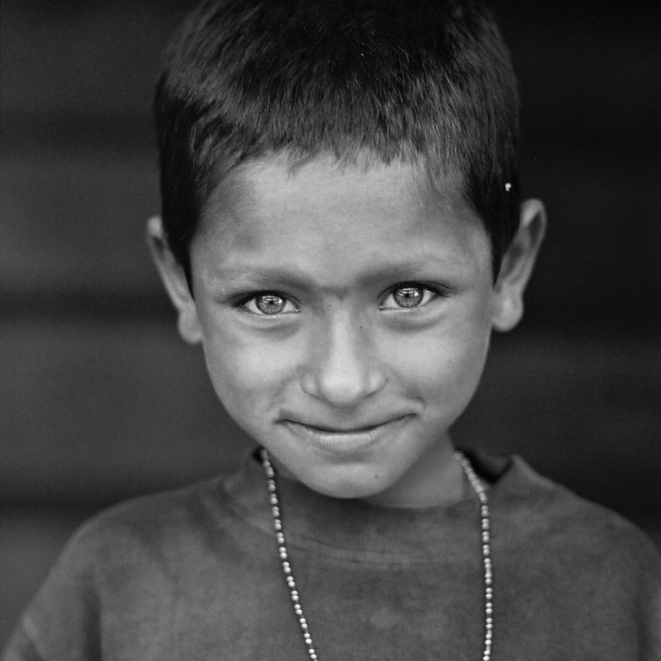 No photoshop: the eyes on this child in Palolem were simply dazzling.